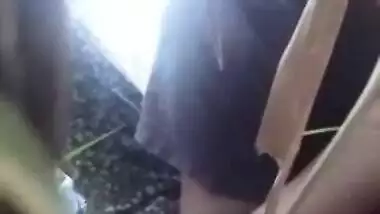 Forest is a good place for the Desi slut and XXX buddy to have sex