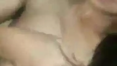 Indian Desi Pretty Girl Nude Selfie Fondling With Boobs For Lover - Wowmoyback