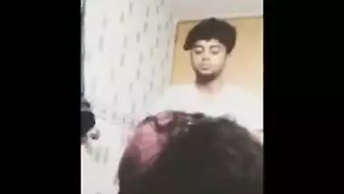 Horny Teen Couple Passionate Sex In College Washroom