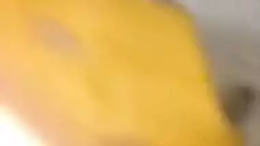 Naughty Desi guy touches GF's XXX tits making her in mood for sex