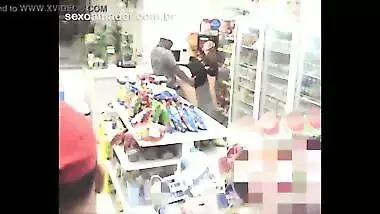 Store Owner Having Anal Sex Recorded In CCTV Camera