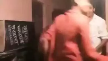 Indian girl dances but men try to feel her XXX charms up all together