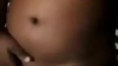 Homemade solo porn video presented by mature Indian lady with nice tits