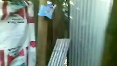 Indian teen isn't shy about putting on clothes in front of Desi XXX guy