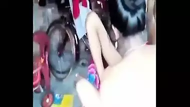 Indian aunty with young guy desi mms sex scandal recorded