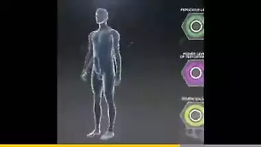 Stockinged India Summer fucking on the desk