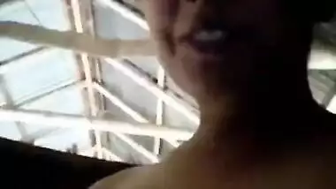 Desi chick is in mood to flash naked private body parts on camera