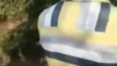 XXX sex episode HD of a legal age teenager pair having enjoyment outdoors after college