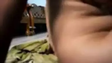 Indian lies in bed with XXX partner playing sex games with languid girl