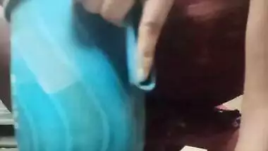 Sexy girl is bathing in bathroom. Sexy girl is fingering tight pussy and peeing in the bathroom.