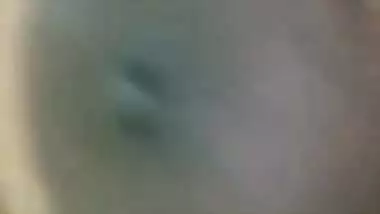 Fatty and naked Indian girl records special porn video for her man