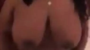 Huge boobs big nipples mallu aunty again