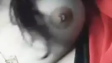 Desi Cute girl showing her boobs