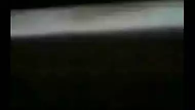 Indian village house wife’s bath scene