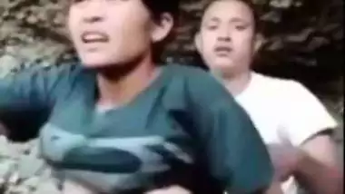 Horny Indian lovers caught fucking outdoors in amazing Desi mms video