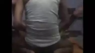 Hindi sexy movie of an amateur couple enjoying a nice home sex session