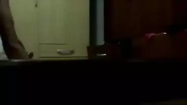 Hidden XXX cam records passionate home sex of college Desi couple MMS