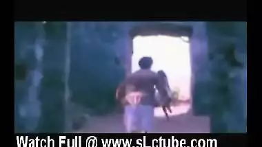 Indian Babe Running In The Cave