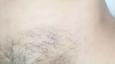 Cute Desi hairy pussy captured naked on cam