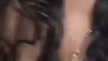 Indian blowjob housewife milks boobs and dick