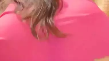 My Traveling Husband And His Friend Give Me Money To Suck His Balls And Ride Him Without A Condom