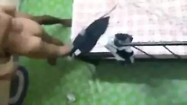 Real Indian family porn mms of my daddy fucks to desi mami