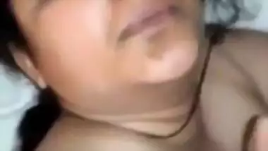 Horny Indian Milf Sucking Cock And Rubbing It All Over Her Body