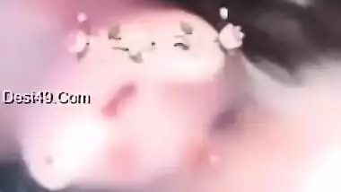 Nude Desi whore and her horny male XXX copulating for webcam show