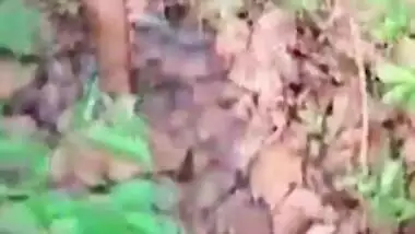 Outdoor XXX coupling of horny Desi lovers for the amateur video