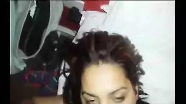 Amateur Bombay College Couple Missionary and Blowjob