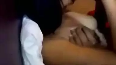 Young Desi couple is curious about sex on camera so they will try it