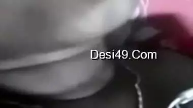 Pornographic XXX video of Indian showing off her big hooters in sleep