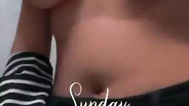 Desi Cute Girl selfie 7 clip Merge