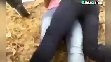 Cheating Desi wife caught moaning as she is fucked outdoor, mms sex leak