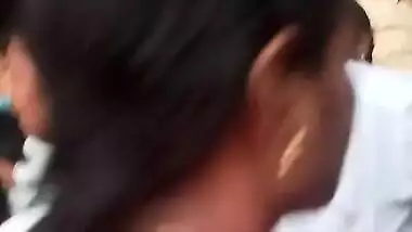 Old groper groping&shing dick into aunty ass in crowd part-1