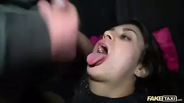 Fake Taxi Brunette Italian just wants to let the taxi driver fuck her brains out