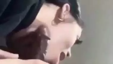 Coworker Caught on Camera Deepthroat a Huge Black Dick at Work