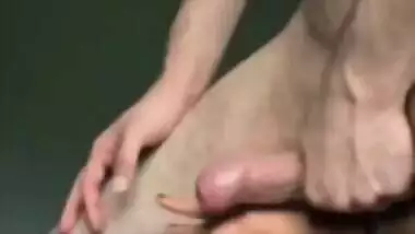 Naughty Teen deepthroats : Stuffing her mouth with daddy’s cock until she gags