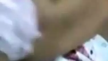 Shy Desi XXX housewife have a painful sex with her husband MMS video