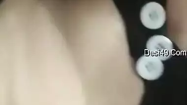 Today Exclusive- Sexy Desi Bhabhi Boob Pressing And Fingerring By Hubby Part 1