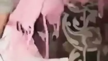 Cute Desi maid shows her hairy XXX twat for boss to jerk off to it