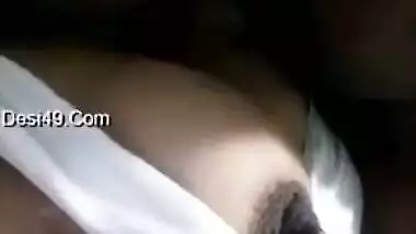 Man loves Desi girlfriend and kissing to make babe know he wants sex