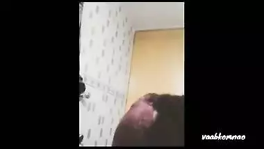 Tamil sex clip of an non-professional couple enjoying a wonderful home sex session