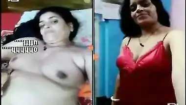 Sexy Bengali boudi bhabhi record her nude selfie part 2