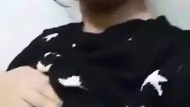 Beautiful Cute Girl Showing Her Boobs