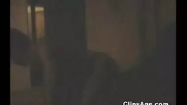 Indian playboy Akhil having sex with beautician Sania Khan