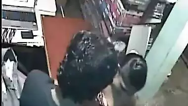 Beautiful Lady gets her Ass Grabbed by Senior Staff & Fucking after everyone gone