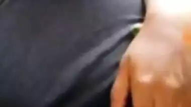 Today Exclusive- Sexy Look Desi Tamil Girl Showing Her Boobs On Video Call