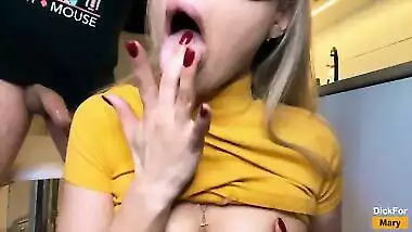 ????Hot Blowjob from Mary and Gorgeous Handjob by SOHIMI Male Masturbator????