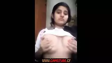 ( www.camstube.cf ) - Cute Indian girls shows her boobs at webcam - www.camstube.cf